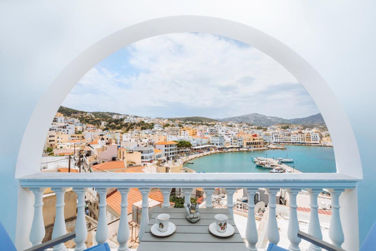 Gorgona Blue Apartments Karpathos Exterior foto